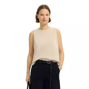 Футболка без рукавов Selected Essential, бежевый