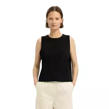 Футболка без рукавов Selected Essential, черный