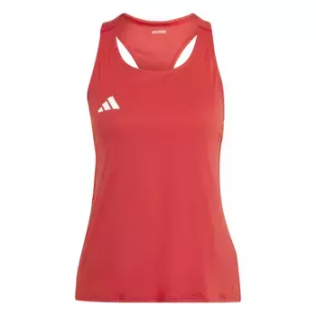 Футболка без рукавов спортивная adidas Adizero Essentials, красный