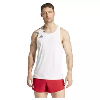 Футболка без рукавов спортивная adidas Adizero Essentials, белый