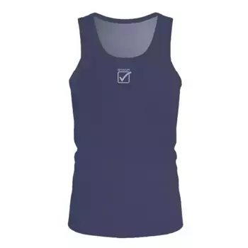 Футболка без рукавов спортивная Givova Basic, синий