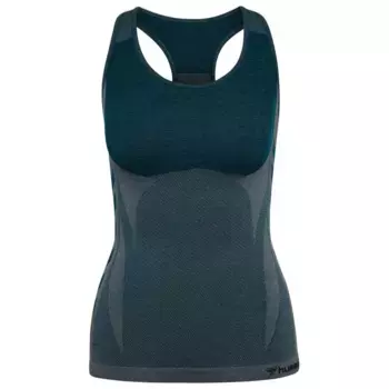 Футболка без рукавов спортивная Hummel Cleaa seamless, синий