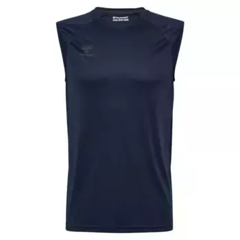 Футболка без рукавов спортивная Hummel Pro Training, синий