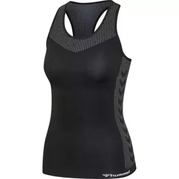 Футболка без рукавов спортивная Hummel Shaping Seamless, черный
