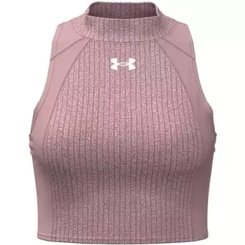 Футболка без рукавов спортивная Under Armour HG Rib, розовый
