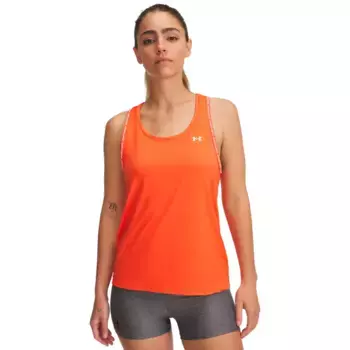 Футболка без рукавов спортивная Under Armour Tech Knockout, оранжевый