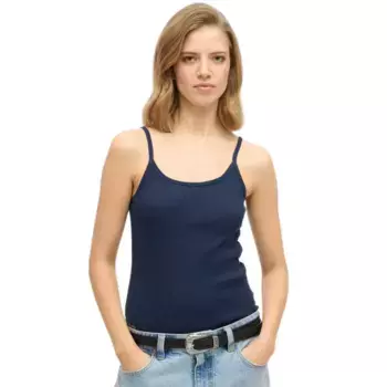 Футболка без рукавов Superdry Athletic Essential Sccop, синий