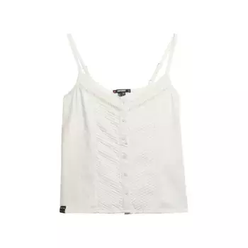 Футболка без рукавов Superdry Lace, белый