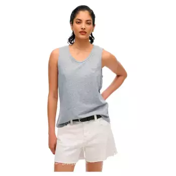 Футболка без рукавов Superdry Scoop Neck, серый
