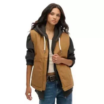 Футболка без рукавов Superdry Surplus Workwear, коричневый