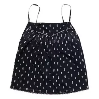 Футболка без рукавов Superdry Vintage Embellished, черный