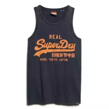 Футболка без рукавов Superdry Vl Cali, синий