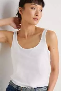 Футболка без рукавов Tidal Drift Seasalt Cornwall, белый