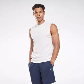 Футболка без рукавов Training Tech Reebok, белый