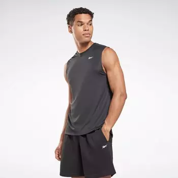 Футболка без рукавов Training Tech Reebok, цвет Night Black