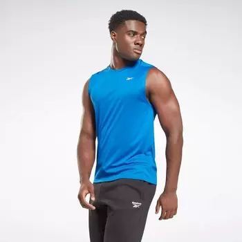 Футболка без рукавов Training Tech Reebok, цвет Vector Blue