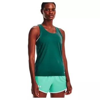 Футболка без рукавов Under Armour Fly By, зеленый