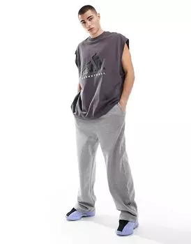 Футболка без рукавов унисекс adidas Basketball многоцветная adidas performance