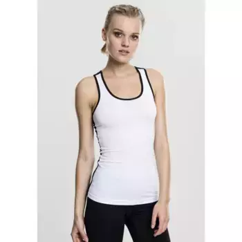 Футболка без рукавов Urban Classics Crop, белый