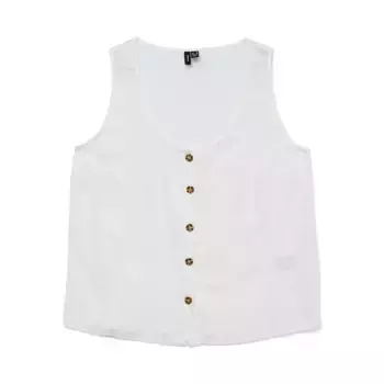 Футболка без рукавов Vero Moda Bumpy, белый