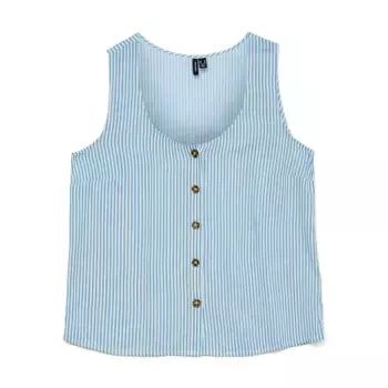 Футболка без рукавов Vero Moda Bumpy, синий