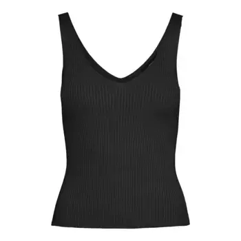 Футболка без рукавов Vero Moda Glory Rib, черный