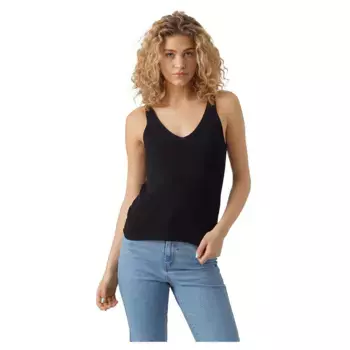 Футболка без рукавов Vero Moda Newlex Sun, черный