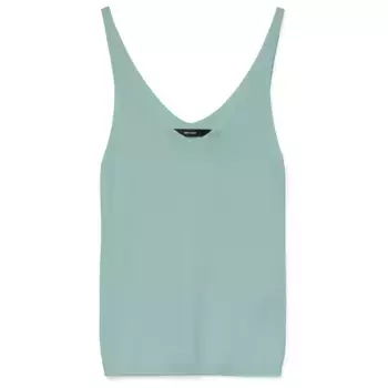 Футболка без рукавов Vero Moda Newlex Sun Knit, зеленый