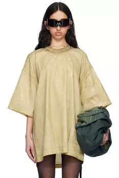 Футболка бежевая Hollywood Tommy Rick Owens DRKSHDW