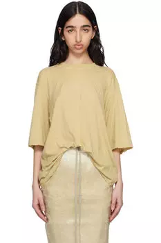 Футболка бежевая Hollywood Walrus Rick Owens DRKSHDW