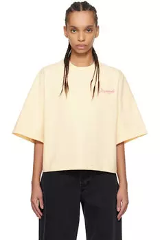 Футболка бежевая «The Corto» JACQUEMUS