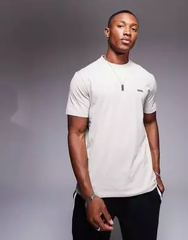 Футболка бежевого цвета BOSS Green