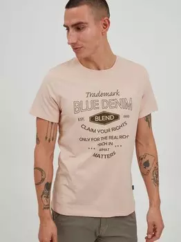 Футболка бхадам Blend, розовый