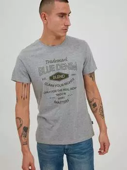 Футболка бхадам Blend, серый