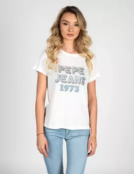 Футболка бибиана Pepe Jeans, белый
