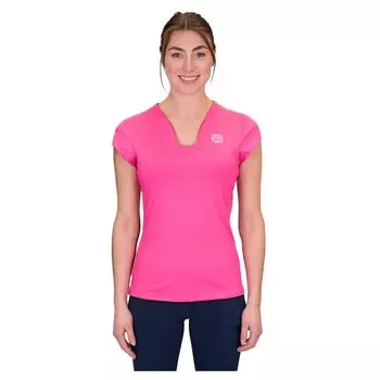 Футболка Bidi Badu Crew V-Neck, розовый