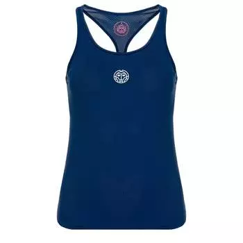 Футболка BIDI BADU Mea Tech Tank pink, темно-синий