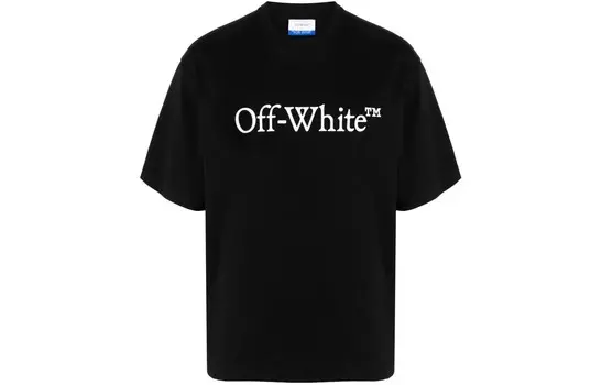 Футболка Big Bookish Skate Off-White, черный