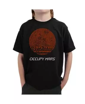 Футболка Big Boy's Word Art - Occupy Mars LA Pop Art