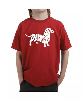 Футболка Big Boy's Word Art - Такса LA Pop Art