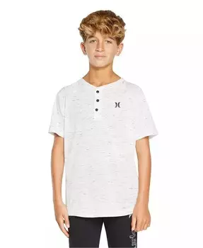 Футболка Big Boys Cloud Slub Henley Hurley, серый