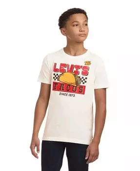 Футболка Big Boys Fresh Hot Tacos Levi'S, белый