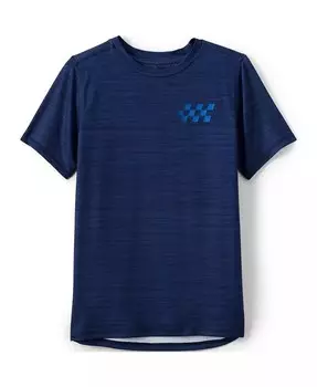 Футболка Big Boys Husky Active Performance Lands' End, синий