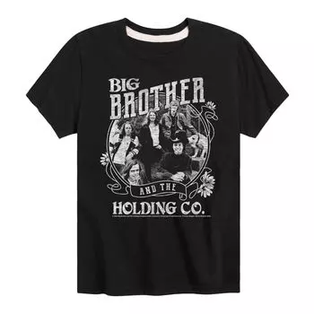 Футболка Big Brother & The Holding Co. для мальчиков 8–20 лет Licensed Character, черный