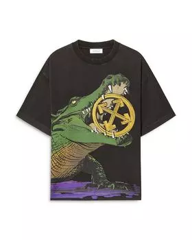 Футболка Big Croco Skate Off-White, мультиколор