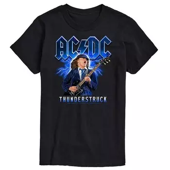 Футболка Big & Tall ACDC Thunderstruck License, черный