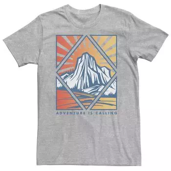 Футболка Big & Tall Adventure Is Calling Mountain Sunrise Licensed Character