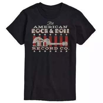 Футболка Big & Tall American Rock Licensed Character, черный