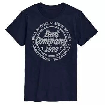 Футболка Big & Tall Bad Company 1973 года Licensed Character, синий