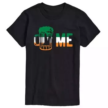 Футболка Big & Tall Beer Me с флагом Ирландии Licensed Character